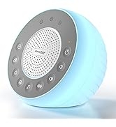 REACHER R2 White Noise Machine and Night Light with 31 Soothing Sounds, 0-100 Dimmable Color Chan...