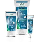 Kamedis Acne Treatment Kit, Clinically Proven 3-Step Acne Clearing Solution, Salicylic Acid with ...