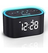 Reacher White Noise Sound Machine & Digital Alarm Clock, 21 Soothing Sounds, 7 Wake Up Sounds, 8 ...