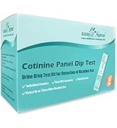 Easy@Home 5 Pack Nicotine Urine Test Strips Kit, Sensitive Rapid Testing Detection 200 ng/mL #ECO...