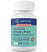 WELMATE Urinary Pain Relief | UTI Relief | Fast Acting | Bladder Discomfort & Pain Relief | Phena...