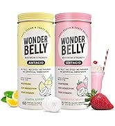 Wonderbelly Antacid Chewable Tablets Bundle (Strawberry Milkshake and Lemon Sorbet)