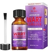 DR. DERM Wart Remover Maximum Strength - Wart Remover Fast Acting Liquid Gel - Plantar and Genita...