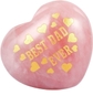 Rose Quartz-best Dad Ever, Pack of 1(1.8")