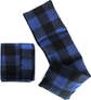 Royal Blue Plaid W/Bag