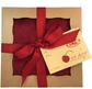 Red Ultra-suede (Gift Wrapped in Pie Box, Ribbon, Gift Tag)