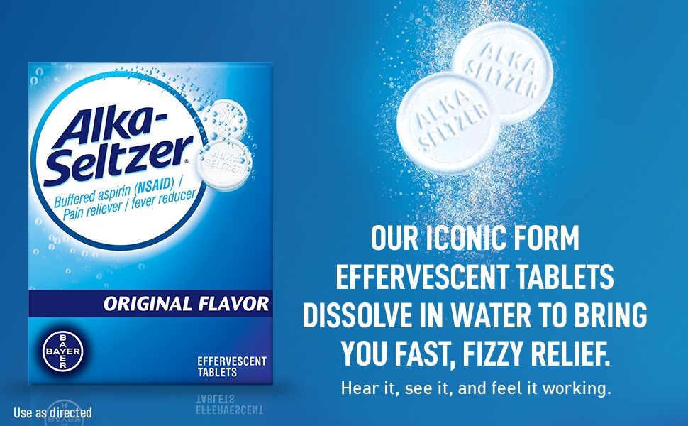 alka seltzer alka-seltzer original effervescents original