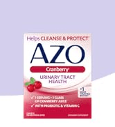 AZO Cranberry Urinary Tract Health Dietary Supplement, 1 Serving = 1 Glass of Cranberry Juice, Su...