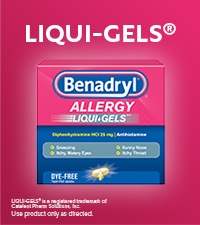 benadryl allergy dye-free liqui-gels