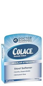 Colace Regular Strength 10 Ct