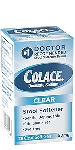 Colace Clear 28 Ct