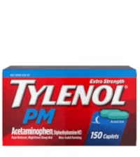 Tylenol PM Extra Strength Pain Reliever & Sleep Aid Caplets with Acetaminophen