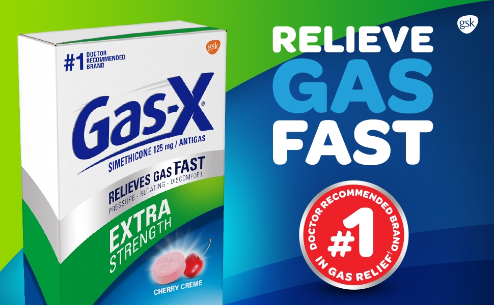 Relieve gas fast