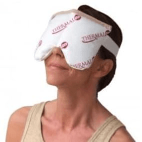 warm sinus compress, hot sinus compress, sinus mask, warm sinus mask, allergy relief, warm compress