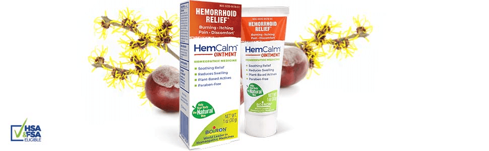 HemCalm Ointment with witch hazel and horse chestnuts