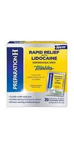 Rapid Relief Totables Wipes