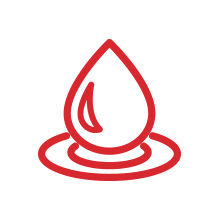 droplet spreading icon