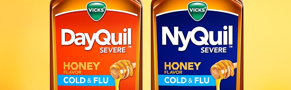 dayquil, nyquil, honey