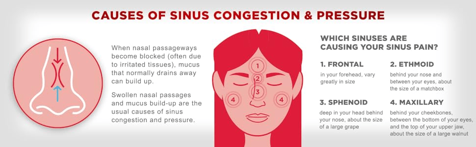 How Maximum Strength Sudafed products work to relieve nasal congestion and sinus pressure